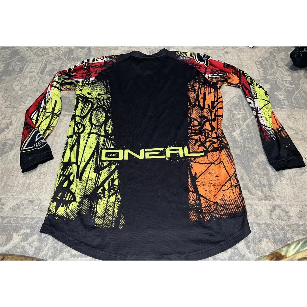 O'Neal Element Jersey shirt MX Motocross Off-Road ATV Mens sz medium red black - Picture 4 of 4